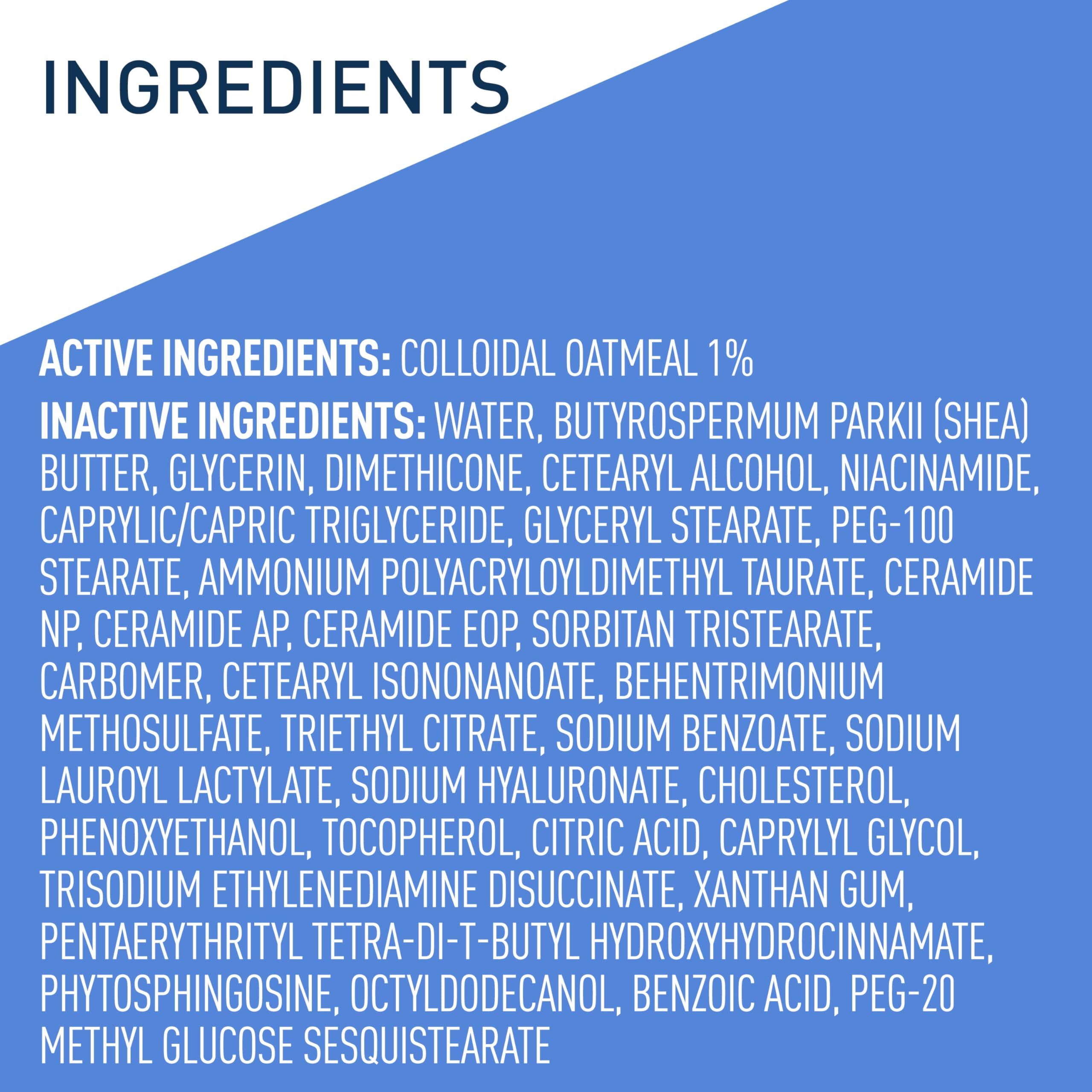 CeraVe Baby Eczema Relief Cream, 1% Colloidal Oatmeal Cream With Vitamin E & Ceramides, Soothes & Calms Itchy Skin, Developed With Pediatric Dermatologist, Fragrance Free, 5oz - Image 8