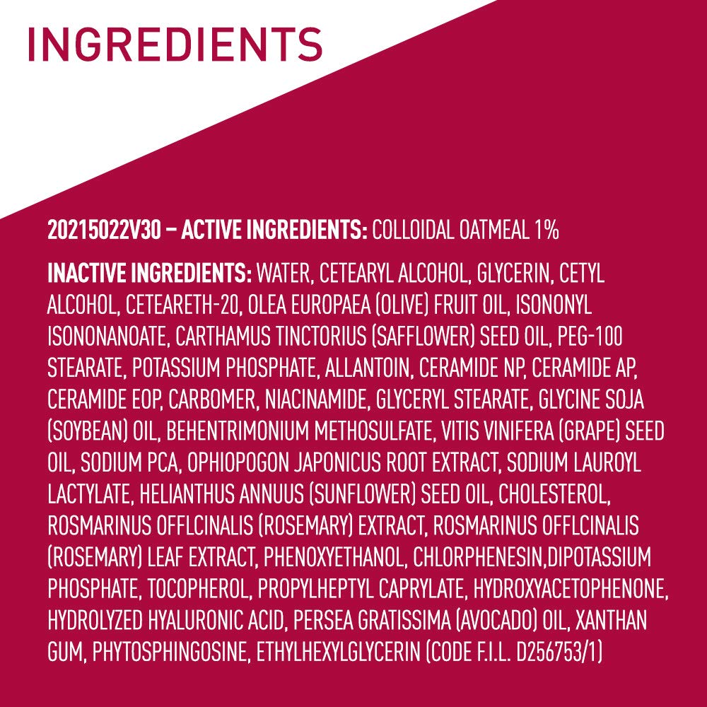 CeraVe Eczema Relief Creamy Body Oil, Eczema Calming Cream With Colloidal Oatmeal & Safflower Oil For Dry Skin & Itchy Skin Relief, Steroid Free & Paraben Free, 8 Ounce - Image 6