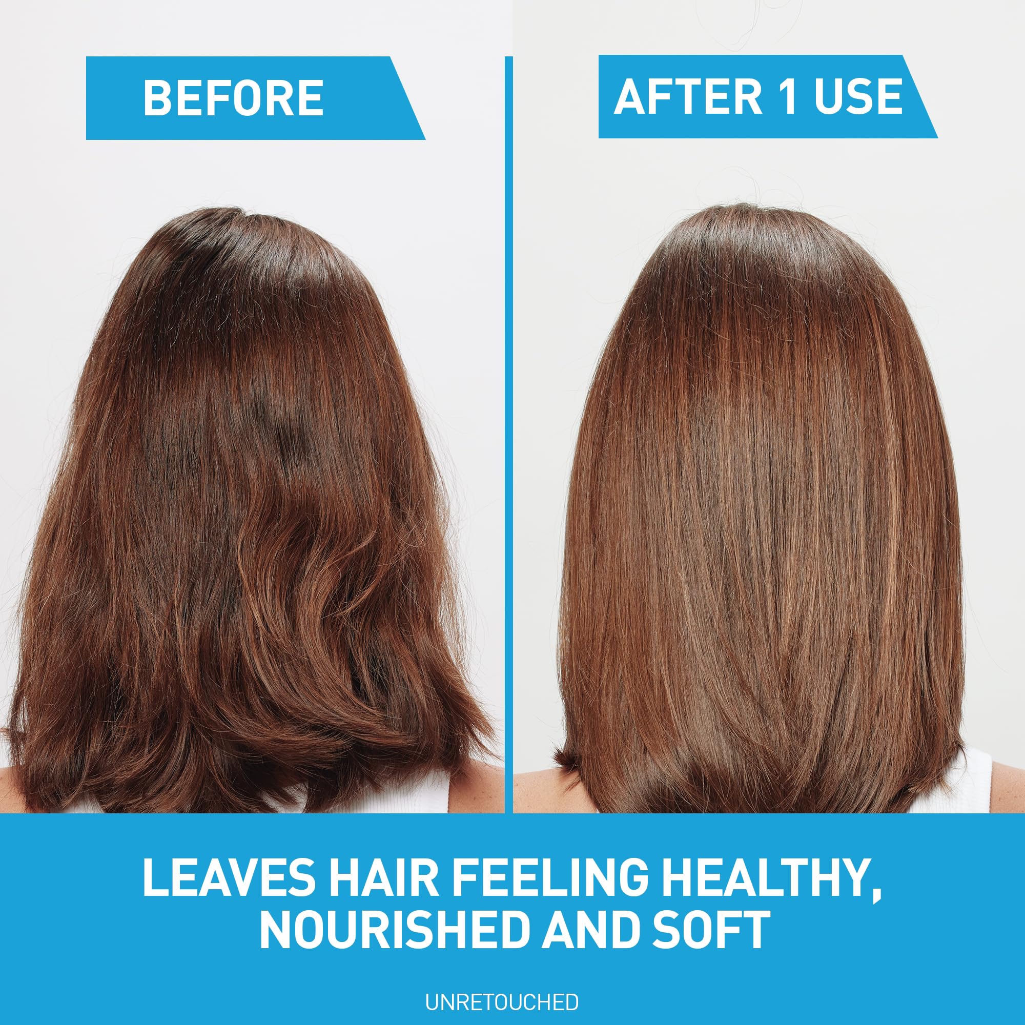 CeraVe Hydrating Anti Dandruff Shampoo and Conditioner Set, Pyrithione Zinc Dandruff Treatment With Ceramides, Hyaluronic Acid & Niacinamide, Helps Elimanate Flakes & Reduce Itchy Scalp - Image 4