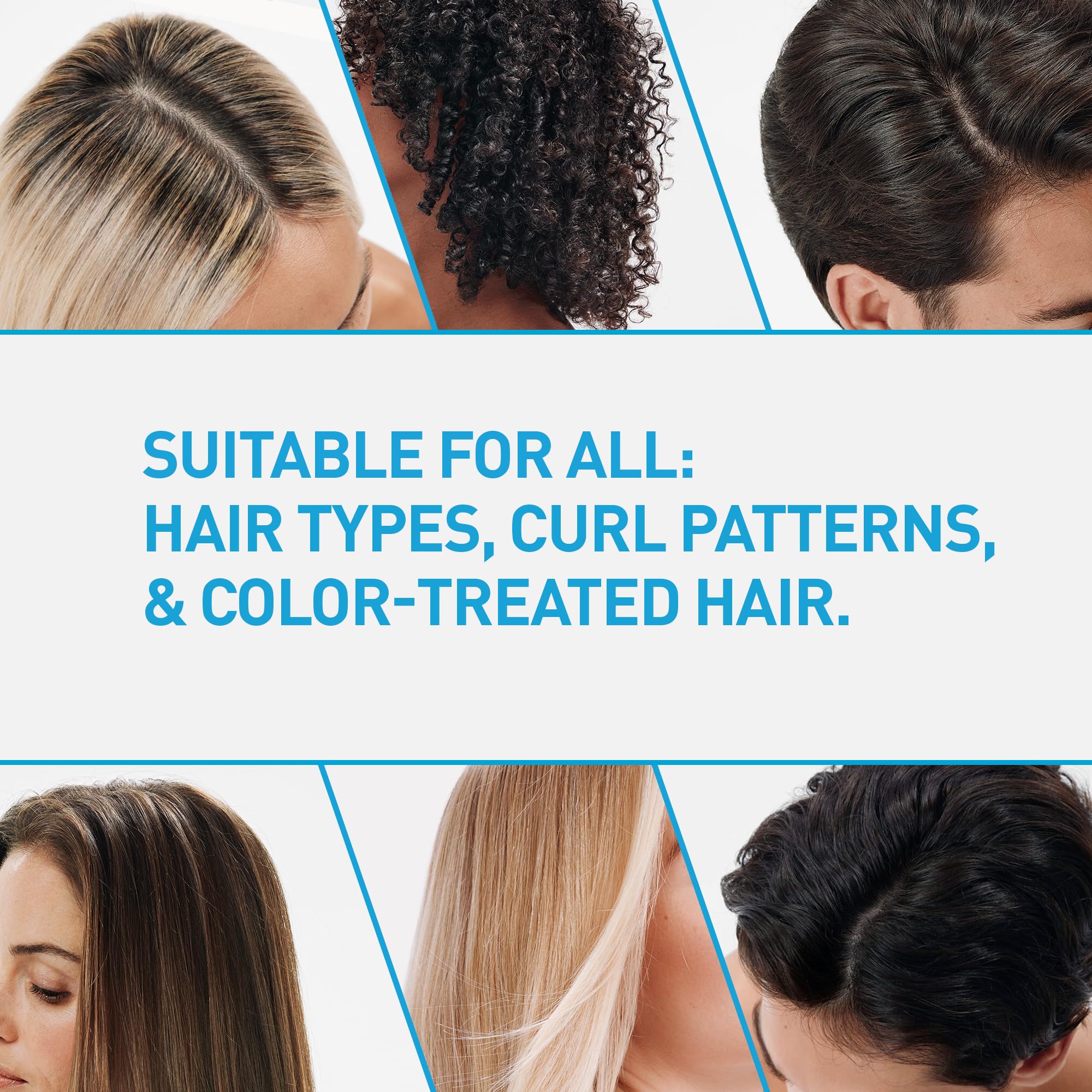 CeraVe Hydrating Anti Dandruff Shampoo and Conditioner Set, Pyrithione Zinc Dandruff Treatment With Ceramides, Hyaluronic Acid & Niacinamide, Helps Elimanate Flakes & Reduce Itchy Scalp - Image 8