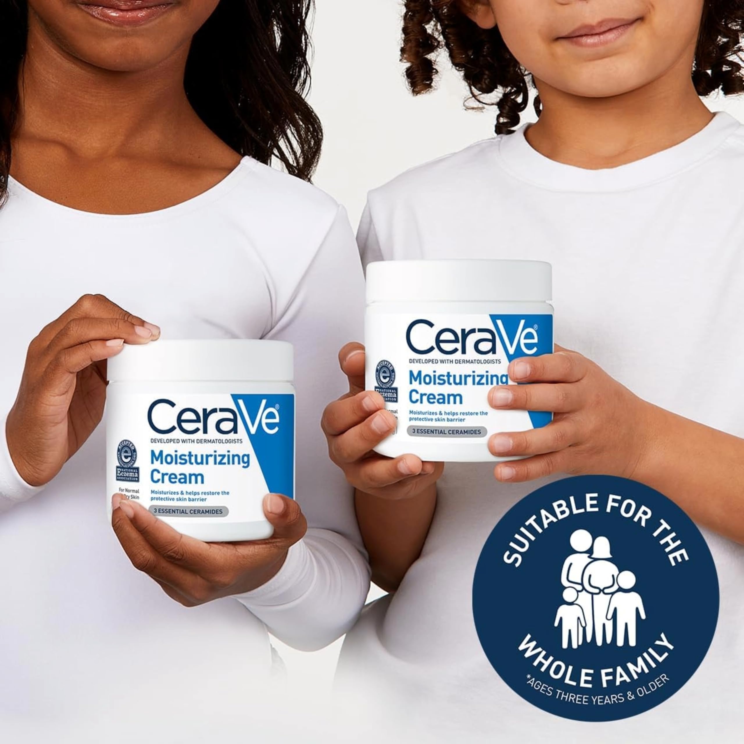 CeraVe Moisturizing Cream, Face Body Moisturizer, Normal to Dry Skin, 8 Fl Oz - Image 9