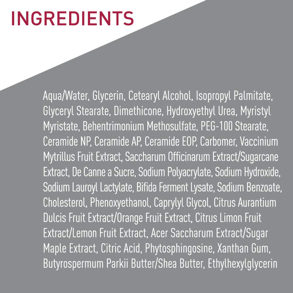 CeraVe Moisturizing Cream for Diabetics’ Dry Skin, Urea Cream with Bilberry for Face and Body, Fragrance Free & Paraben Free, 8 Ounce - Image 5