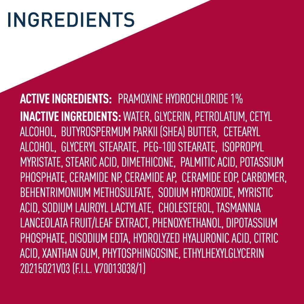 CeraVe Moisturizing Cream for Dry Skin Relief, 12 Ounce, Fragrance Free Cream with Pramoxine for Itch Relief - Image 7