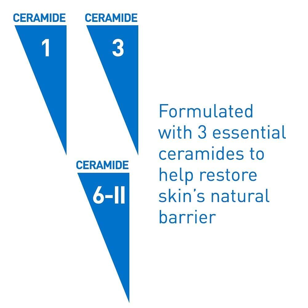 CeraVe Moisturizing Cream for Dry Skin Relief, 12 Ounce, Fragrance Free Cream with Pramoxine for Itch Relief - Image 9
